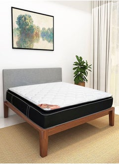 KARNAK Home Prestige Plus Pillow Top Pocketed Spring (Soft Feel) Turn-Free Mattress 190x180x25 cm  - Image 1