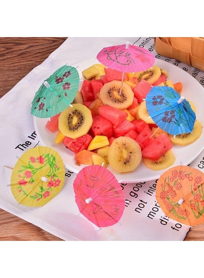 Royals Umbrella Toothpicks Pack of 20 | Cocktail Sticks| Mocktail Stick| Party Decoration| Cake Decoration| Skewers| Designer Toothpicks | - Image 3