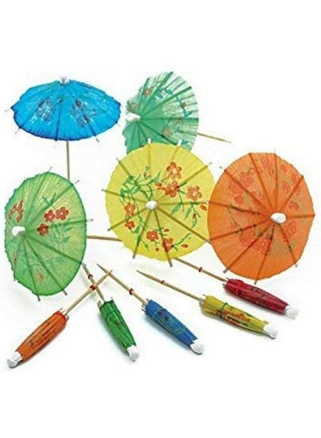 Royals Umbrella Toothpicks Pack of 20 | Cocktail Sticks| Mocktail Stick| Party Decoration| Cake Decoration| Skewers| Designer Toothpicks | - Image 1