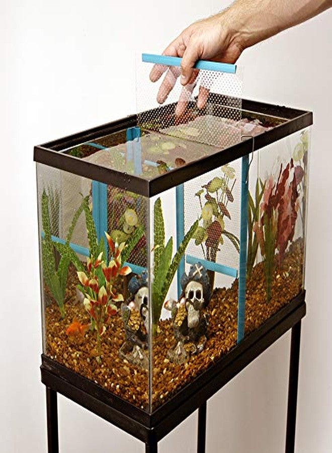 Penn Plax Penn-Plax Aqua Life Tank Divider - Super Size Aquarium Separator - Instantly Converts One Tank into Two, Easy Setup for Fish Breeding, Isolation, Aggression Control & Water Flow 11 3/8 x 17 1/2 Inches - Image 2