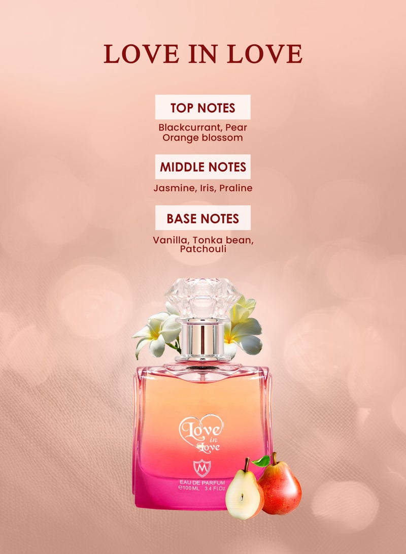 mahabub LOVE IN LOVE From Mahabub Perfume 100 ML - Image 2