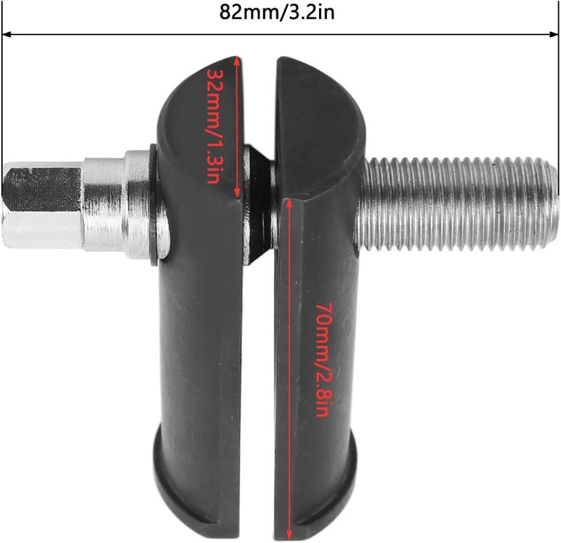 woobles Steering Neck Bearing Race Remover, Motorcycle Steering Neck Bearing Race Removing Tool Universal for 1‑1/8in to 2‑5/8in ID Races - Image 2