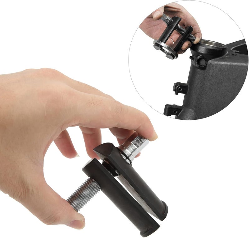 woobles Steering Neck Bearing Race Remover, Motorcycle Steering Neck Bearing Race Removing Tool Universal for 1‑1/8in to 2‑5/8in ID Races - Image 5