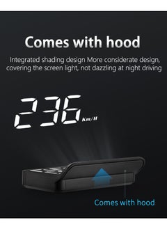 Generic Advanced M3 Car Head-Up Display with Multi-function OBD2 Interface, Real-Time Speed, RPM, Voltage, and Fatigue Driving Alerts  - Image 5
