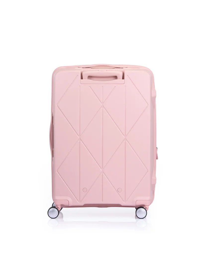 AMERICAN TOURISTER Argyle Suitcase, Check-In Size 68 cm / 25 inch, 4 Spinner Wheels, Hard Top, Polypropylene, Antique Pink|DuoSaf™ Security Zipper|Expandable|TSA 008 - 3 Years International Warranty