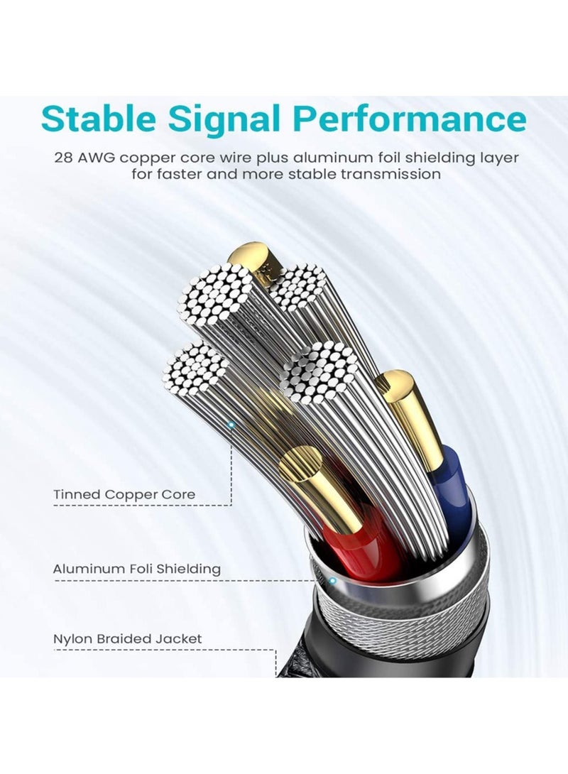 اكسيسن كابل HDMI إلى VGA بطول 5 أمتار، محول (ذكر إلى ذكر) سلك فيديو عالي الدقة 1080P متوافق مع أجهزة الكمبيوتر المكتبية والمحمولة وأجهزة الكمبيوتر الشخصية والشاشات وأجهزة العرض والتلفزيونات عالية الدقة وغيرها - Image 4