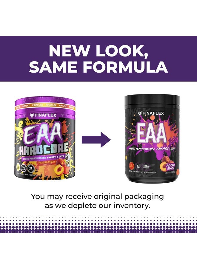 FINAFLEX EAA, Psycho Peach - 14.2 oz - Promotes Performance, Energy & Cuts - with BCAAs, L-Glutamine, L-Arginine, Acetyl-L-Carnitine & Caffeine - 30 Servings - Image 3