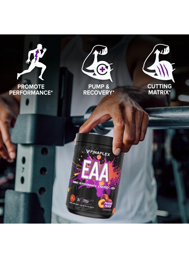 FINAFLEX EAA, Psycho Peach - 14.2 oz - Promotes Performance, Energy & Cuts - with BCAAs, L-Glutamine, L-Arginine, Acetyl-L-Carnitine & Caffeine - 30 Servings - Image 5