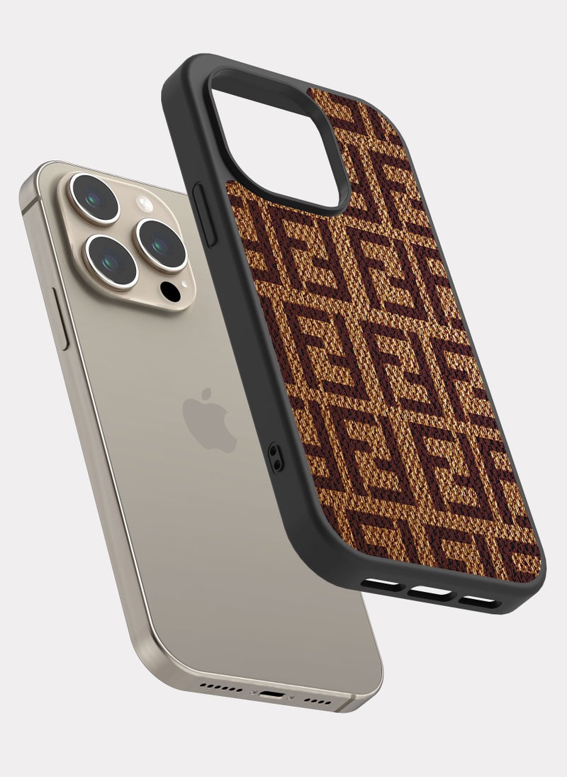 PXLAAT iPhone 15 Pro case cover Fendi - Image 2