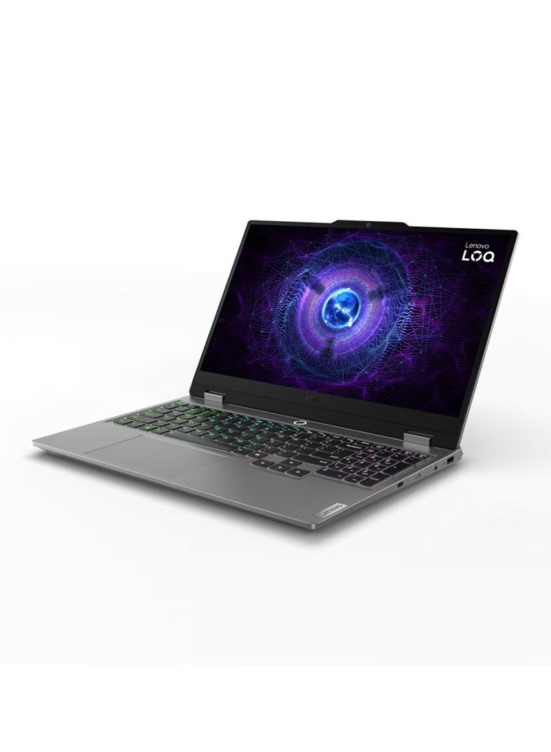 Lenovo LOQ 15IAX9 Gaming (Upgraded Version) Laptop With 15.6-Inch FHD Display, Core i5-12450HX Processor/16GB RAM/512GB SSD/6GB NVIDIA GeForce RTX 3050 Graphics Card/Windows 11 Home English/Arabic Grey - Image 5