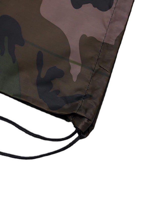 DraCra 3 Pack Party Favor Goodie Bags Camo Drawstring Bags Lightweight Camouflage Drawstring Backpack Army Cinch Bag for Birthday Party Hiking Camp Event Scout Troop Group Gym Sports Celebration - Image 4