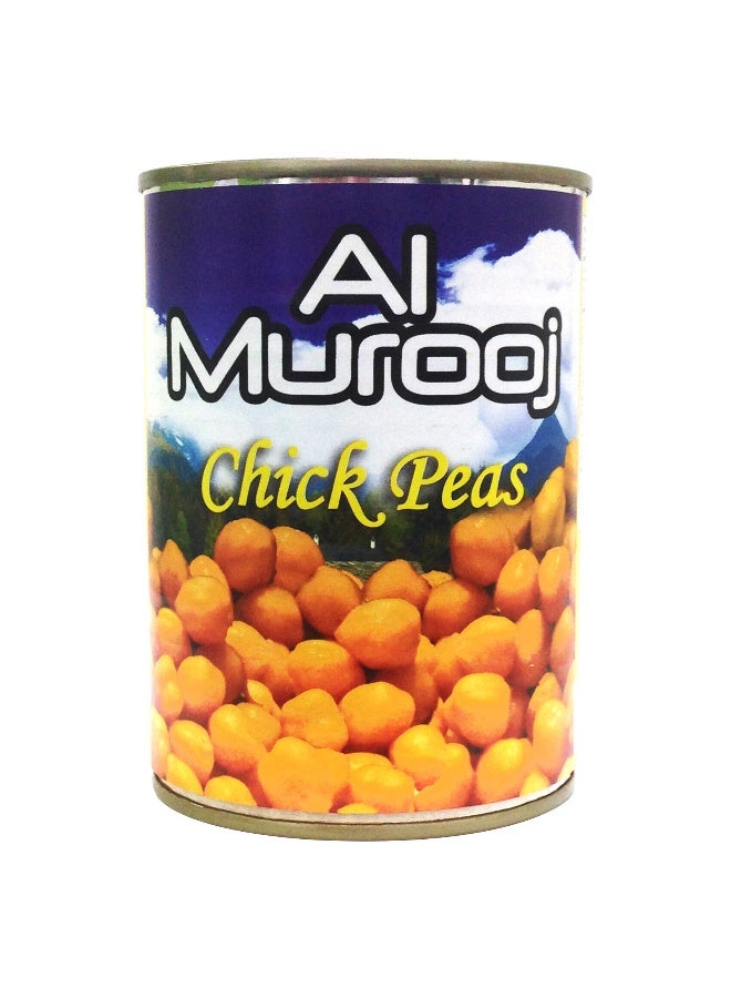 Al Murooj Chick Peas Easy Open Can, 4x400g - Image 2