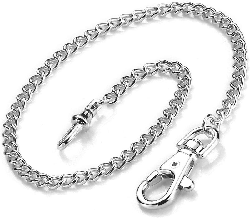 BoShiYa Pocket Watch Albert Vest Chain Vintage Metal Alloy Pocket Vest Chain - Image 1