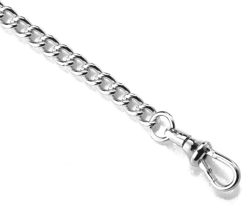 BoShiYa Pocket Watch Albert Vest Chain Vintage Metal Alloy Pocket Vest Chain - Image 4