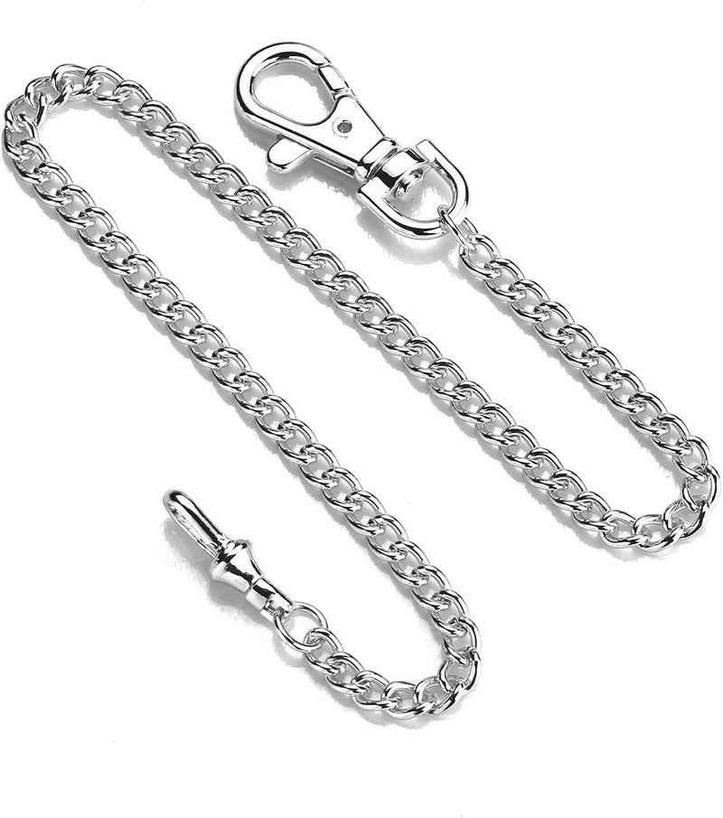 BoShiYa Pocket Watch Albert Vest Chain Vintage Metal Alloy Pocket Vest Chain - Image 3