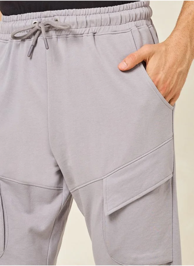 ستايلي Slim Fit Cargo Jogger with Drawstring