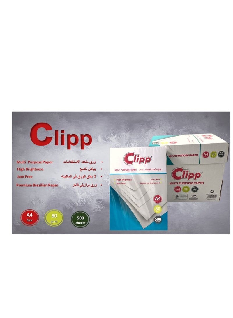CLIPP Set Of 5 A4 Multipurpose Paper A4 - Image 3