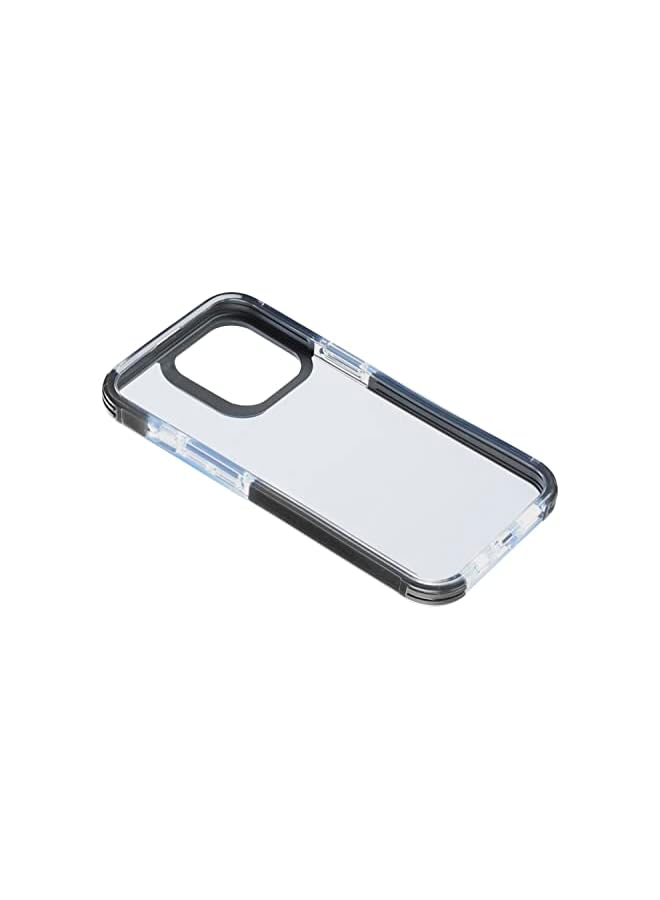 سيلولار لاين حافظة هاتف تيترا فورس سترونج جارد 15.5 سم 6.1 بوصة غطاء أسود شفاف - Image 2