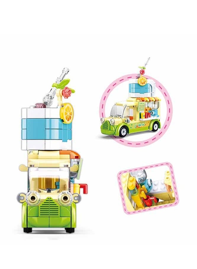 سلوبان مكعبات شاحنة العصائر المثلجة 174 قطعة - M38-B0993C - Image 3