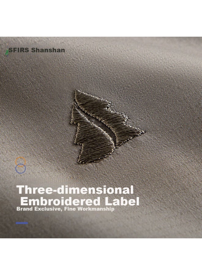 Firs Men'S Jacket Autumn Business Casual Light Luxury Coffee Color Stand Collar Cardigan Men'S Wear