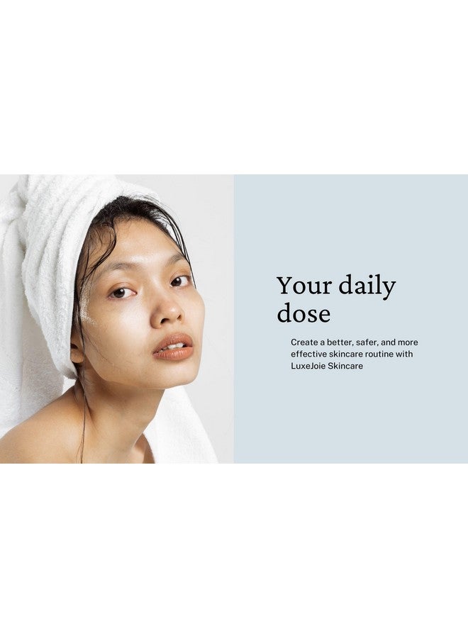 LuxeJoie Herbal Blend Astringent - Natural Bha Facial Toner For Skin Tightening And Deep Cleansing, 8 Fl Oz