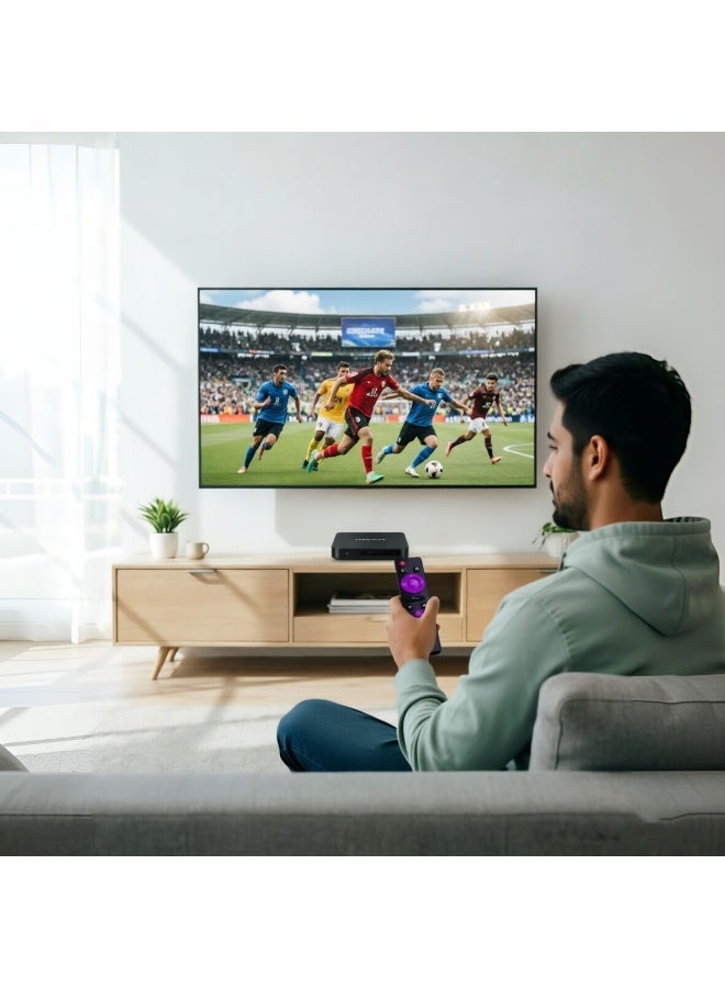 FURTEY H96 Max Smart TV Box Android 12.0 – 4K Ultra HD Streaming Media Player with Voice Remote Control for Home Entertainment - Image 4
