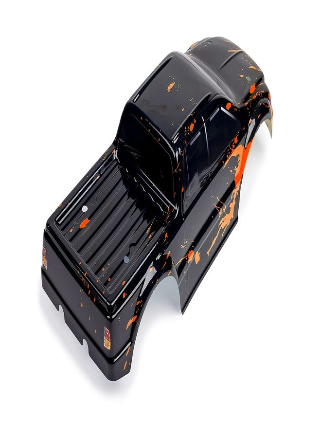 SummitLink Custom Body Compatible for T/E Maxx Shell Cover E-Maxx 1/10 Scale RC Car (Truck not Included) (Muddy Orange Over Black) - Image 4