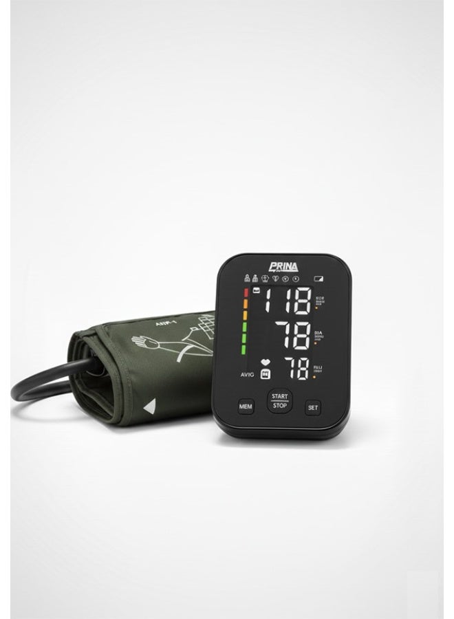 Prima Arm Blood Pressure Monitor with Large Digital Display for Clear Readings and Accurate Blood Pressure and Pulse Measurement for Home Use - Image 1
