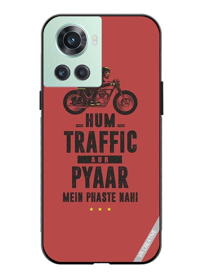 VR CREATIVE Protective Case Cover For OnePlus Ace Traffic Aur Pyaar Design Multicolour - Image 1