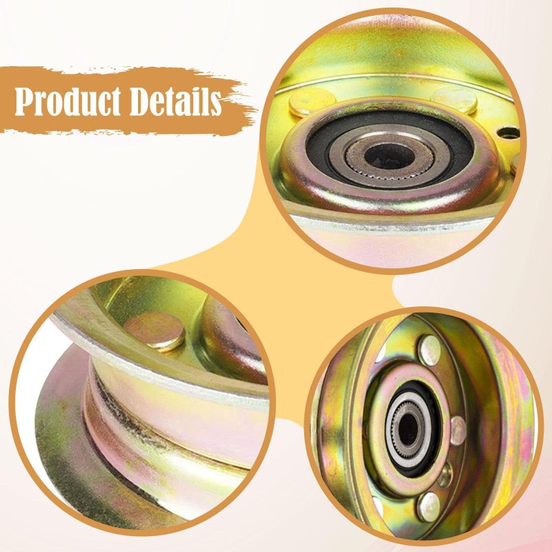 Lawn Mower Idler Pulley Replacement Part 131494 597025001 532131494 - Image 4