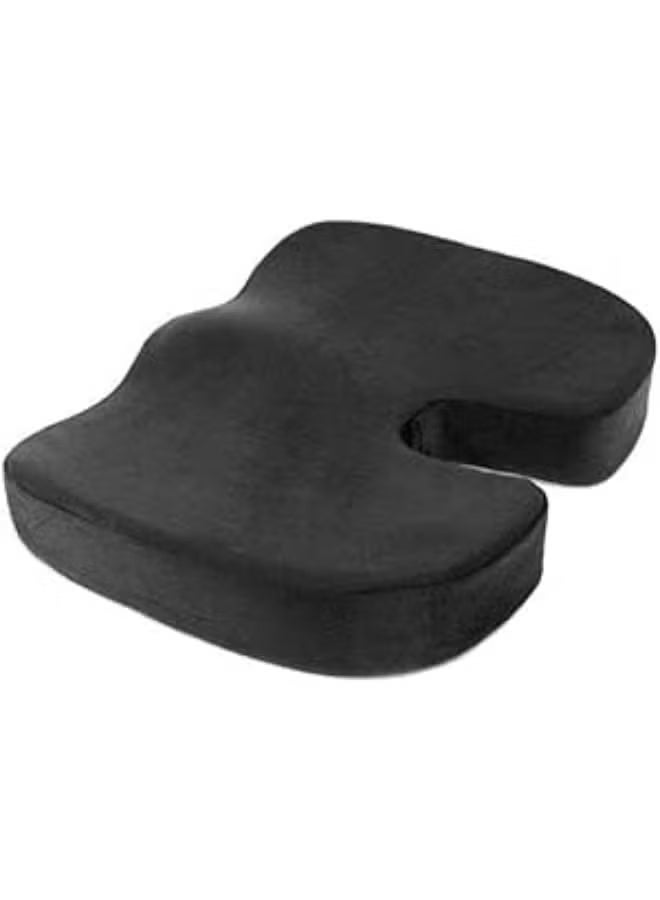 Memory Foam Seat Cushion for Office Chair, Car Seat and Travel, Ergonomic Sitting Cushion for Everyday Comfort - Image 1