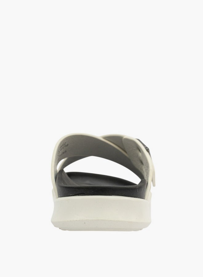 Le Confort Men Buckle Accent Cross-Strap Slip-On Sandals - Image 5