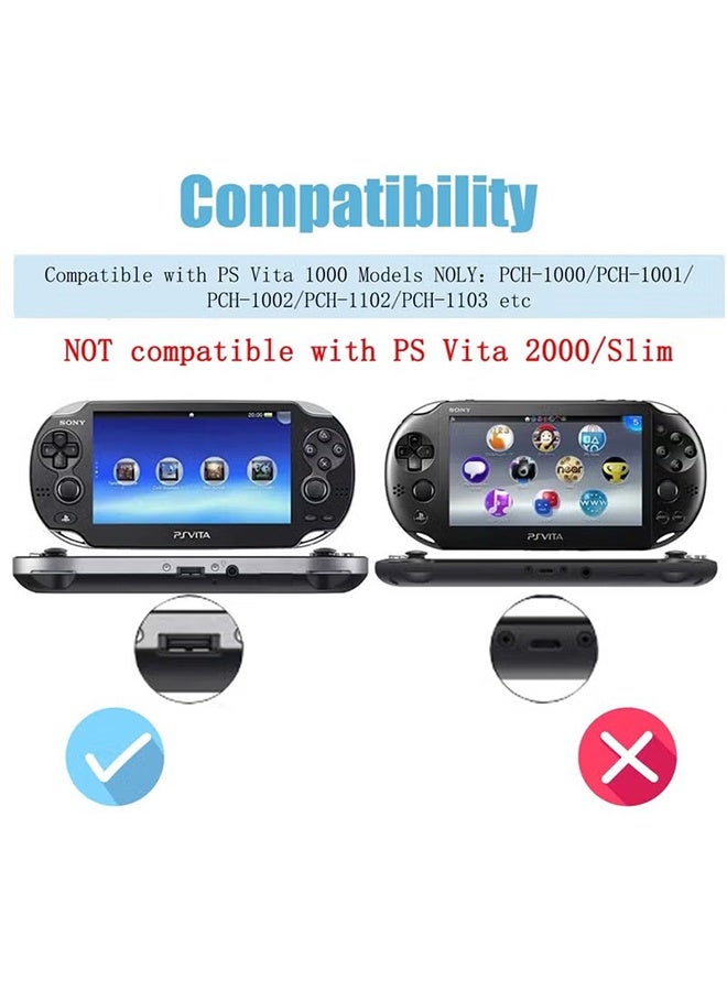 2 Pcs 3.9ft PS Vita Charger Cable, 2 in 1 USB Data u0026 Power Charger Cord Replacement for Playstation Vita 1000 - Image 2