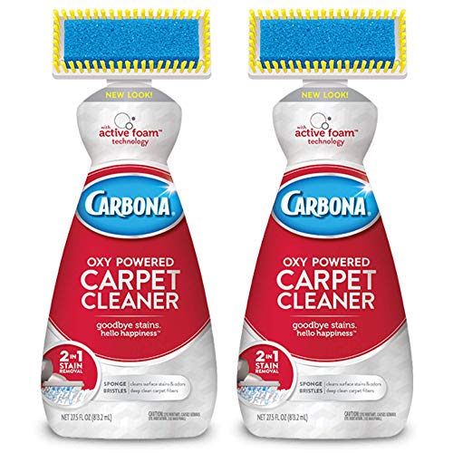 Carbona Oxy-Powered 2-in-1 Carpet Cleaner, 27.5 Ounces | Pack of 2 - Image 1