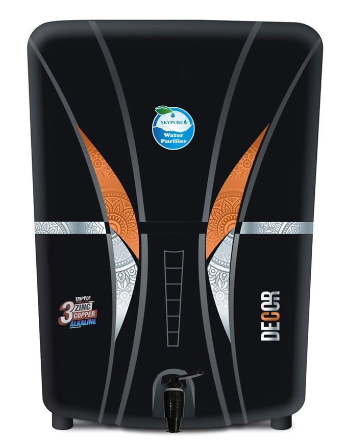 RO WATER PURIFIER WITH BIO ZINC COPPER ALKALINE WITH UV UF AND TDS CONTROLLER 12LITER FULLY AUTOMATIC FUNCTION AND BEST FOR HOME AND OFFICE