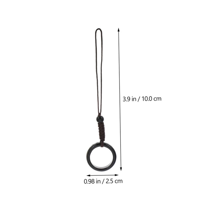 Balacoo White Phone Pendant Keychain Charm Unique Decorative Gift For Festival - Image 3