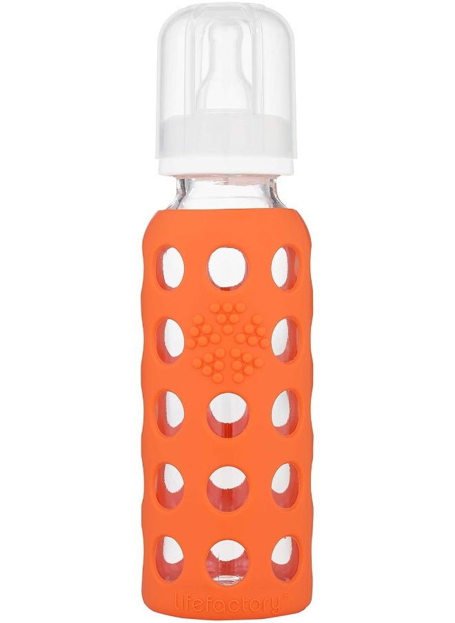 lifefactory Lifefactory Glass Baby Bottle Papaya 265 ml  - Image 1