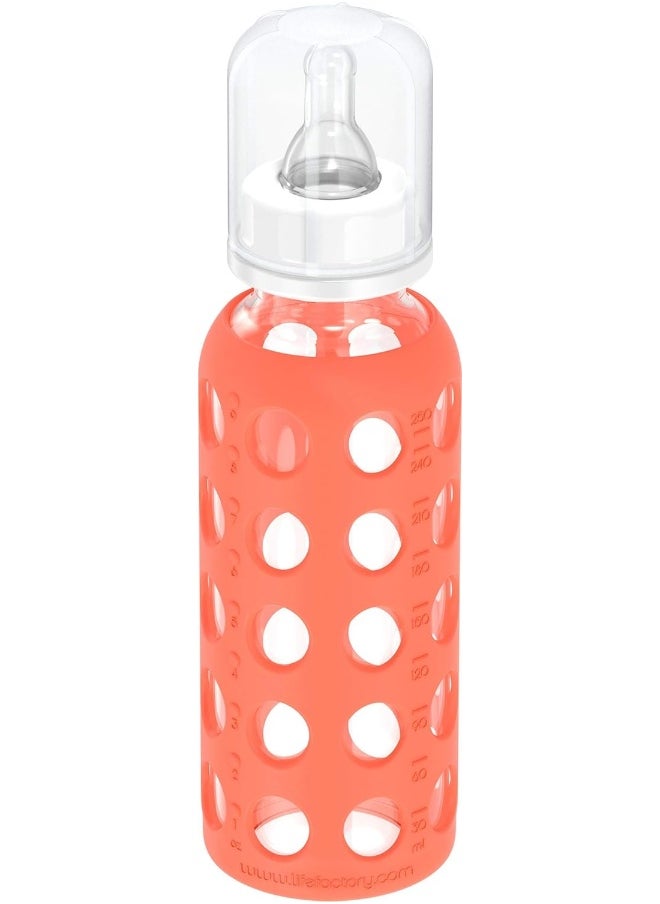 lifefactory Lifefactory Glass Baby Bottle Papaya 265 ml  - Image 3