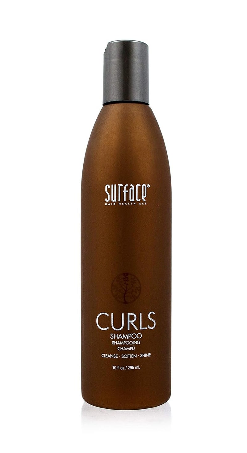 Surface Hair Curls Shampoo To Moisturize, Cleanse, Soften And Shine - Sulfate-Free And Paraben-Free Natural Frizzy Hair Protection, Various Sizes