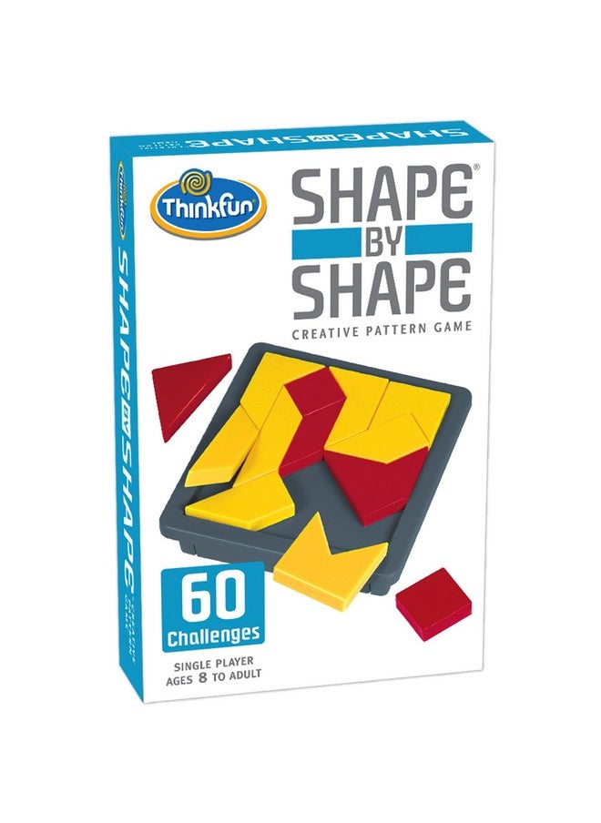 thinkfun ThinkFun Shape by Shape Creative Pattern Logic Game - Ideal for Ages 8 to Adult | Enhances Logical Reasoning | Fun Gameplay | Boosts Visual Perception Skills  - Image 2