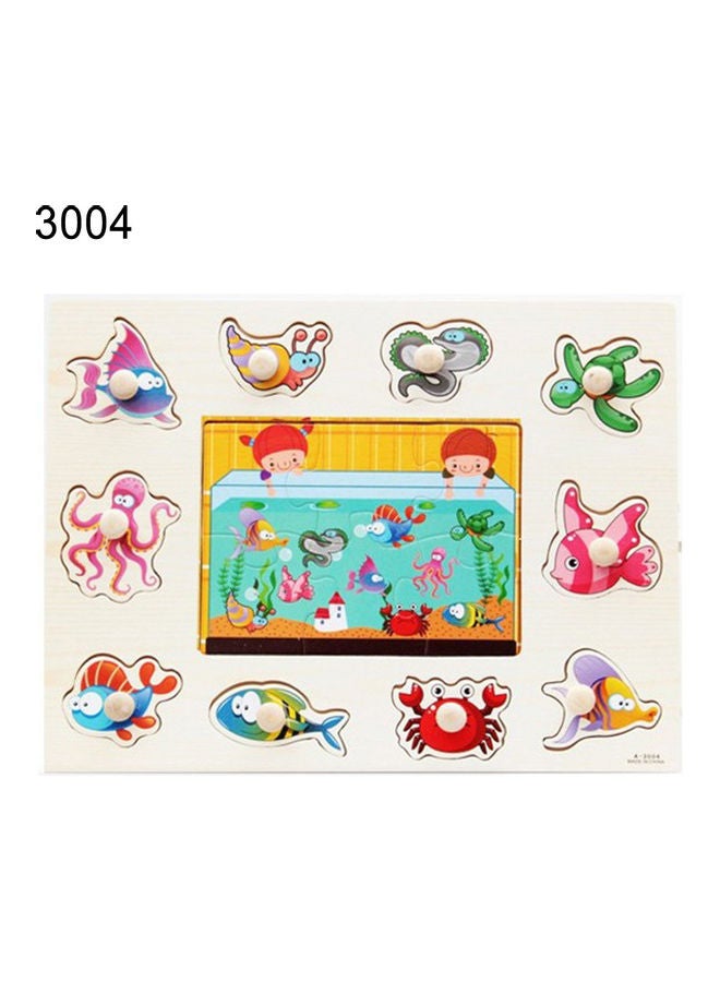 Water Animals Themed Board Puzzle Set