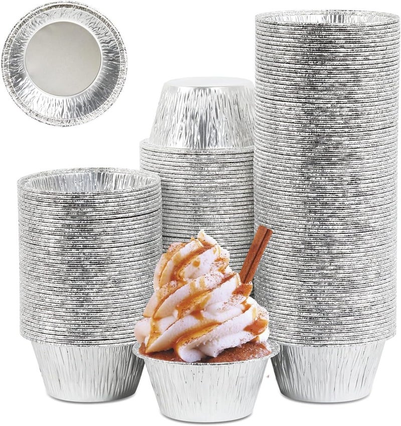 Kunya Aluminium Foil Disposable Cups Baking Bake Muffin Choco Lava Cupcake Tin Mold Round 50 Pieces - Image 1