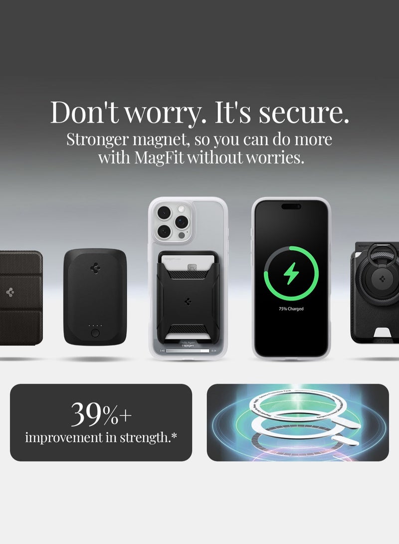 Spigen Ultra Hybrid MagFit for iPhone 16 Pro Case Cover with MagSafe (2024) Classic Silver - Image 3