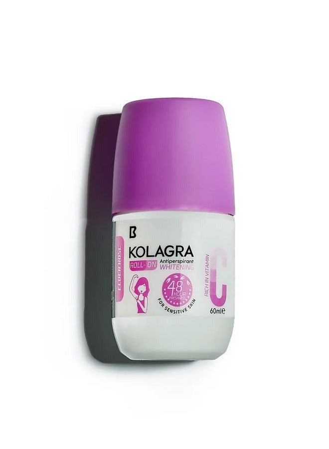Whitening Roll-On Antiperspirant Elder Rose 60ml