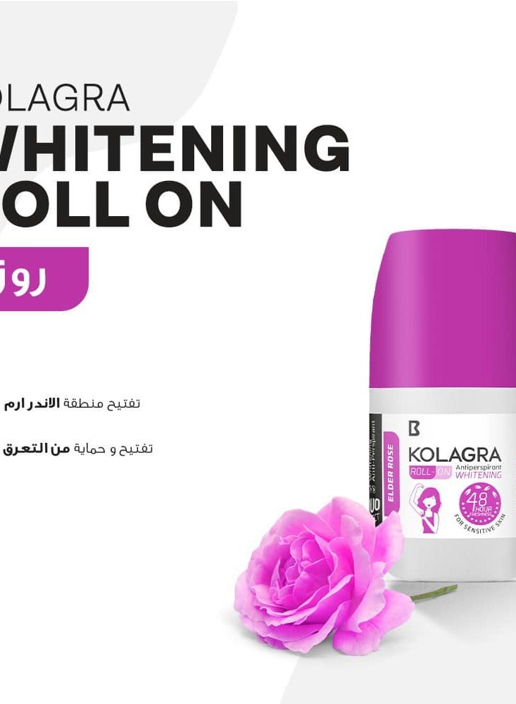 Whitening Roll-On Antiperspirant Elder Rose 60ml