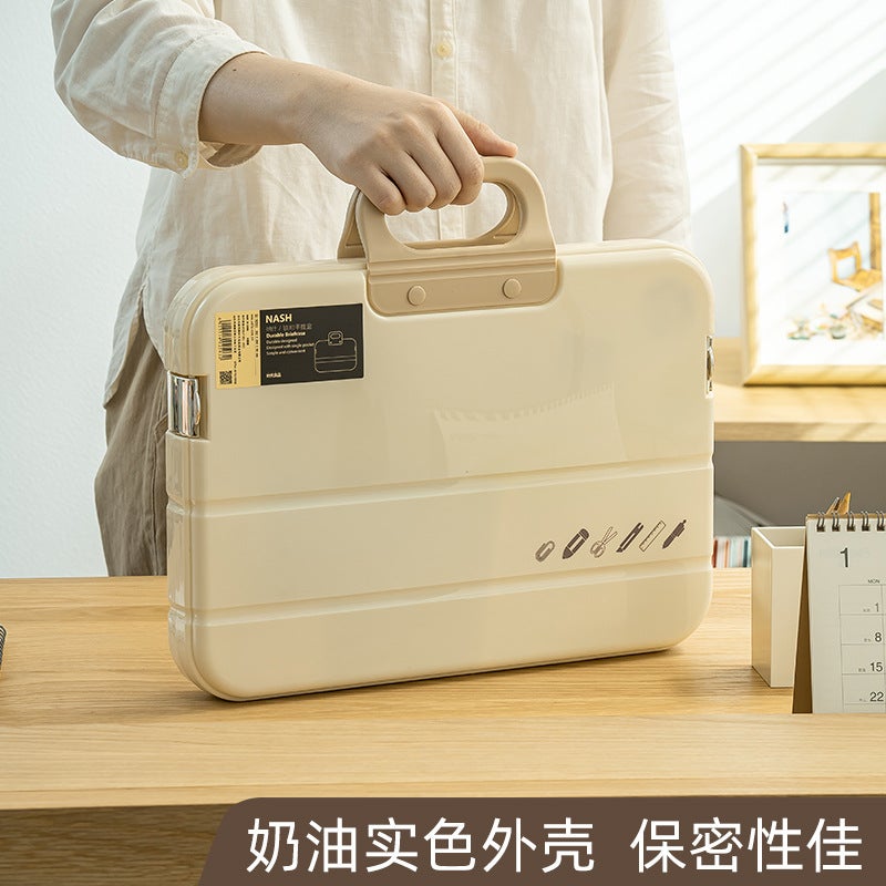 مجلد ملفات بلاستيكي قابل للتوسيع SDLP SD-2503، منظم أكورديون محمول بحجم A4 - Image 4