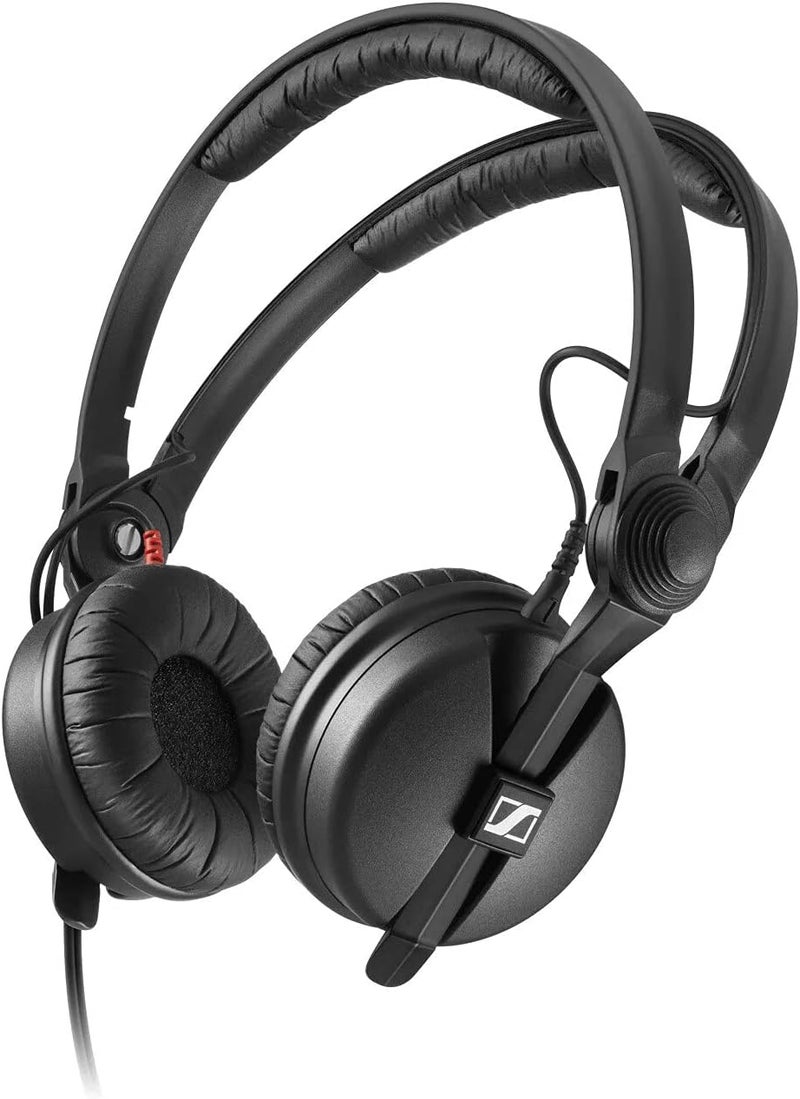 Sennheiser HD 25 Professional DJ Headphones, Black - Image 1
