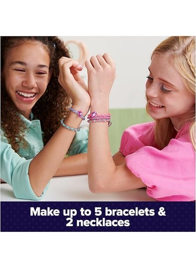 Cool maker KumiKreator Bead & Braider Friendship Necklace and Bracelet Making Kit, Arts and Crafts Kids’ Toys for Girls Aged 8 and up - Image 2