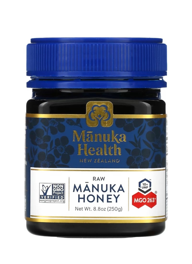 Manuka health - Raw Manuka Honey UMF 10+ MGO 263+ 8.8 oz (250 g) - Image 1