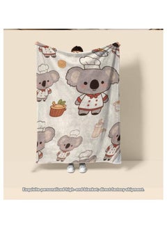 General Flannel thin blanket (warm and comfortable, suitable for sleep, gaming, dust removal and sandproof) 150cm*200cm - 595  - Image 5